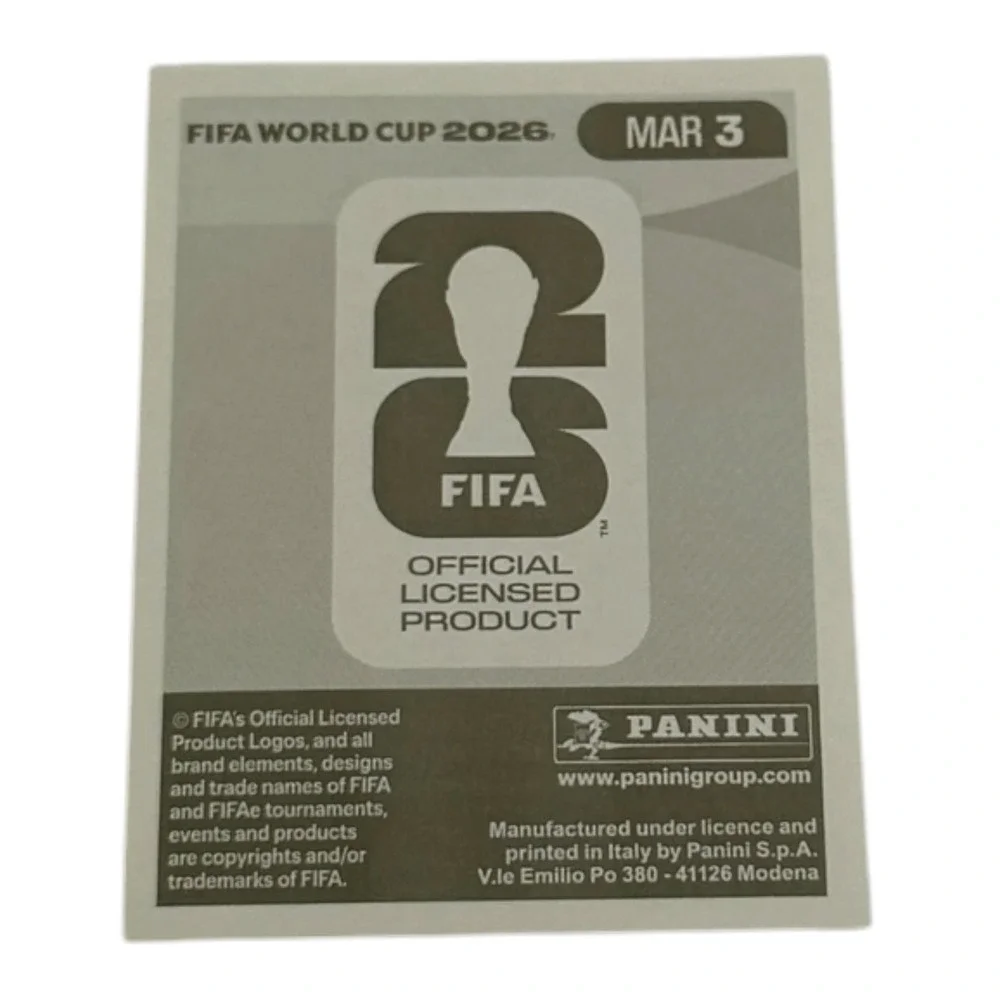 Panini FIFA World Cup 2026 Morocco Munir El Kajoui Sticker MAR 3 RS Berkane